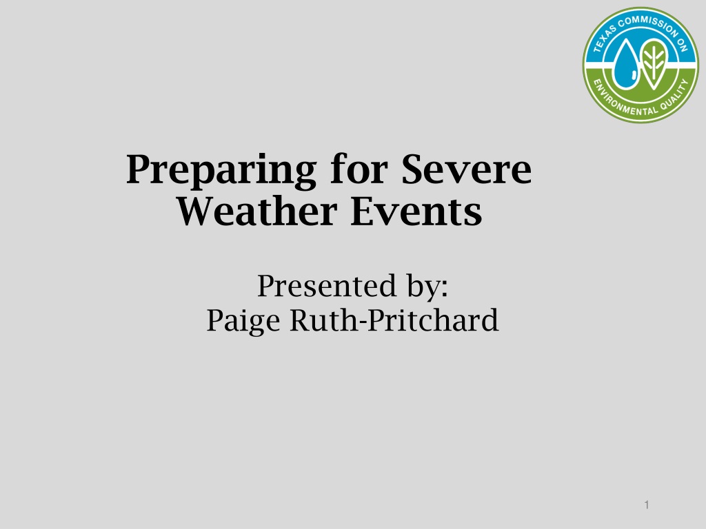 Severe Weather Preparedness: Essential Strategies for Water Systems