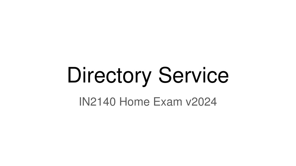 understanding directory services in computer networ