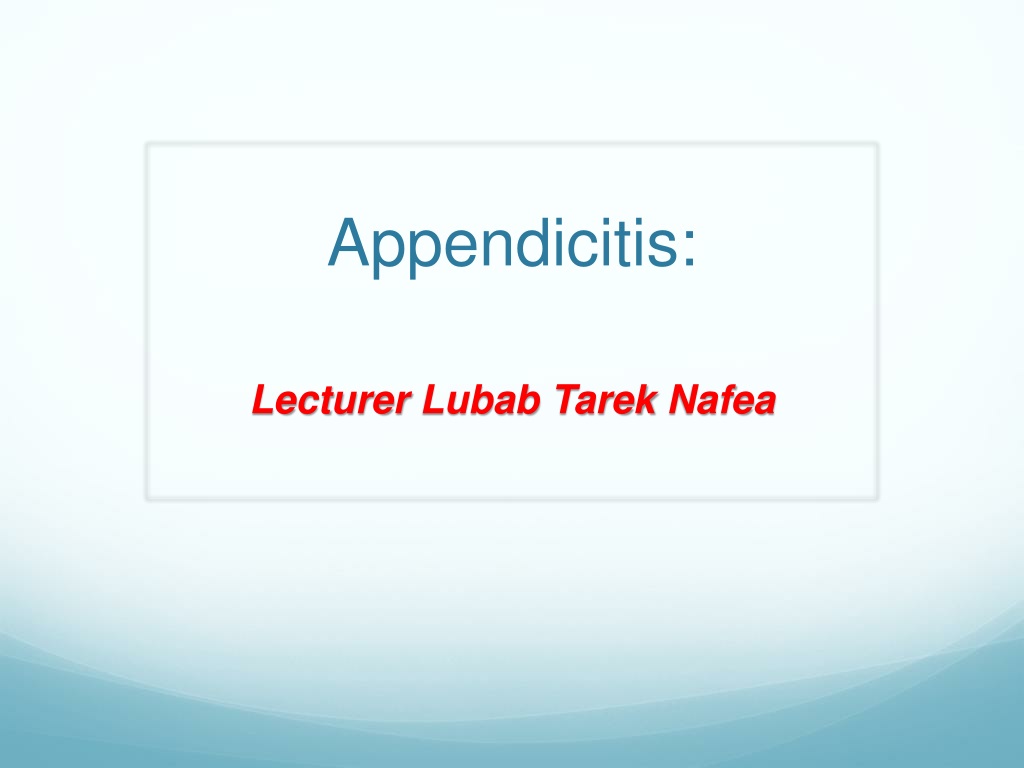 understanding appendicitis causes symptoms and diagnos