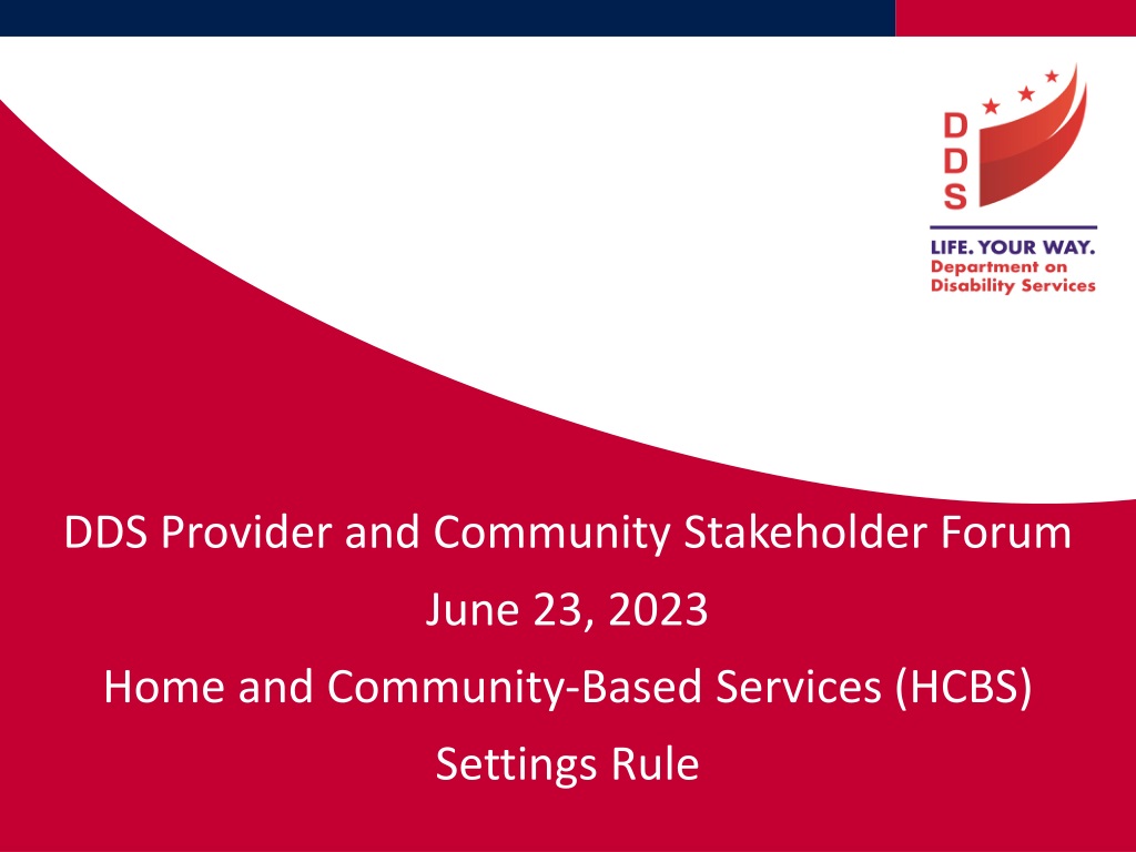 Understanding the HCBS Settings Rule for Home and Community-Based Services
