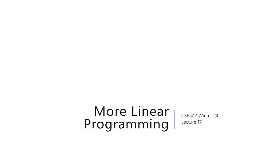 Linear Programming Example Problem: Soil Allocation in Gardens