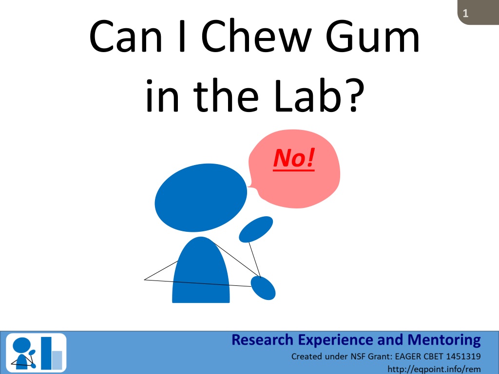 Lab Safety Regulations: No Gum Chewing Allowed