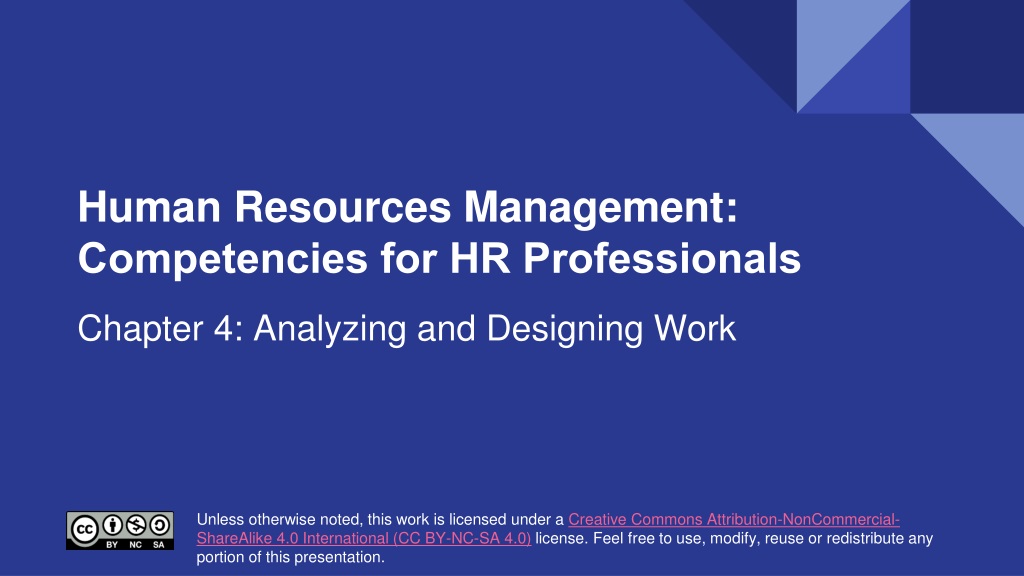 strategic importance of job analysis in human resource manageme