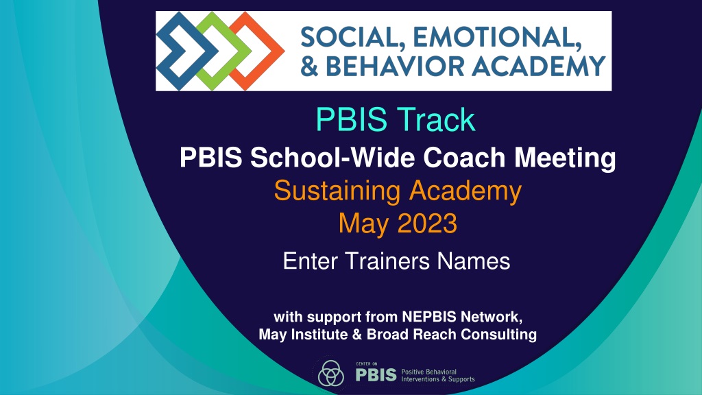 sustainability and goal planning for pbis school wide coach