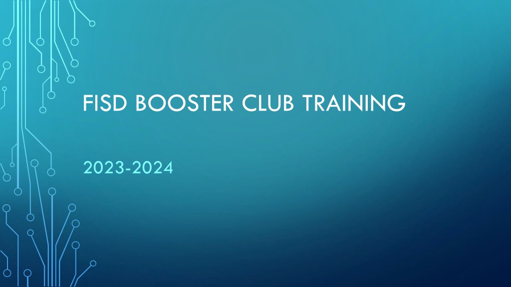 booster club training manual 2023 2024 guidelin