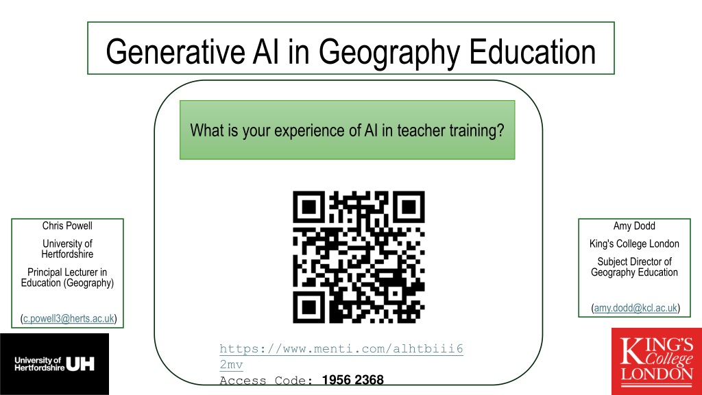 AI in Geography Education: Enhancing Learning Through Innovative Technologies