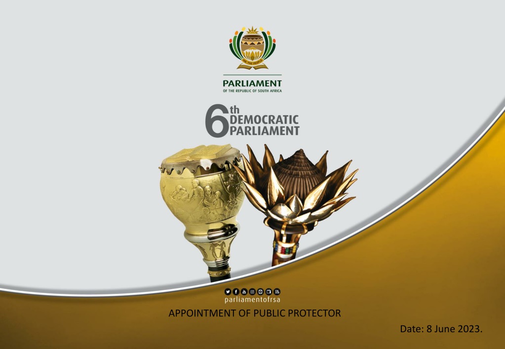 appointment of public protector selection process and powe