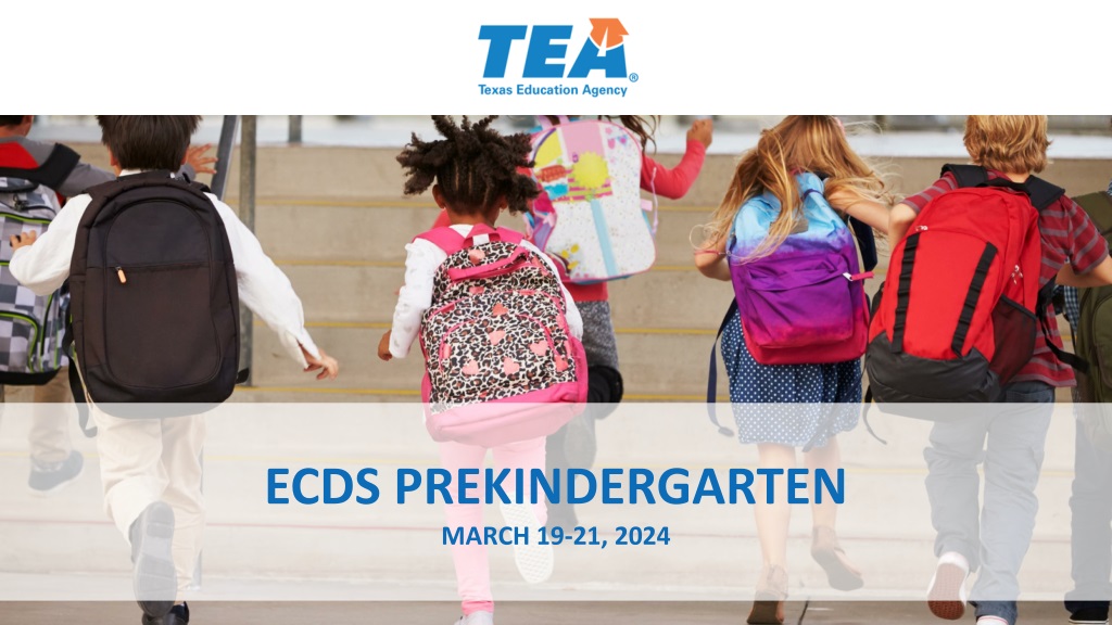 ECDS Prekindergarten Vendor Training Agenda