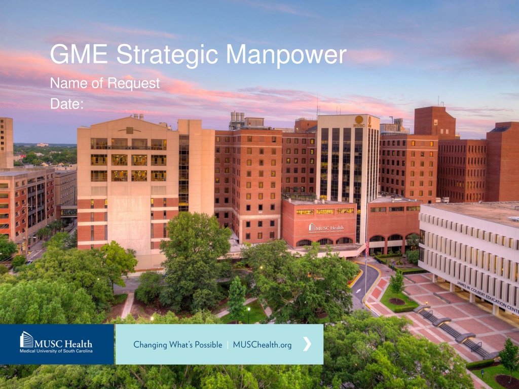 gme strategic manpower request overvi