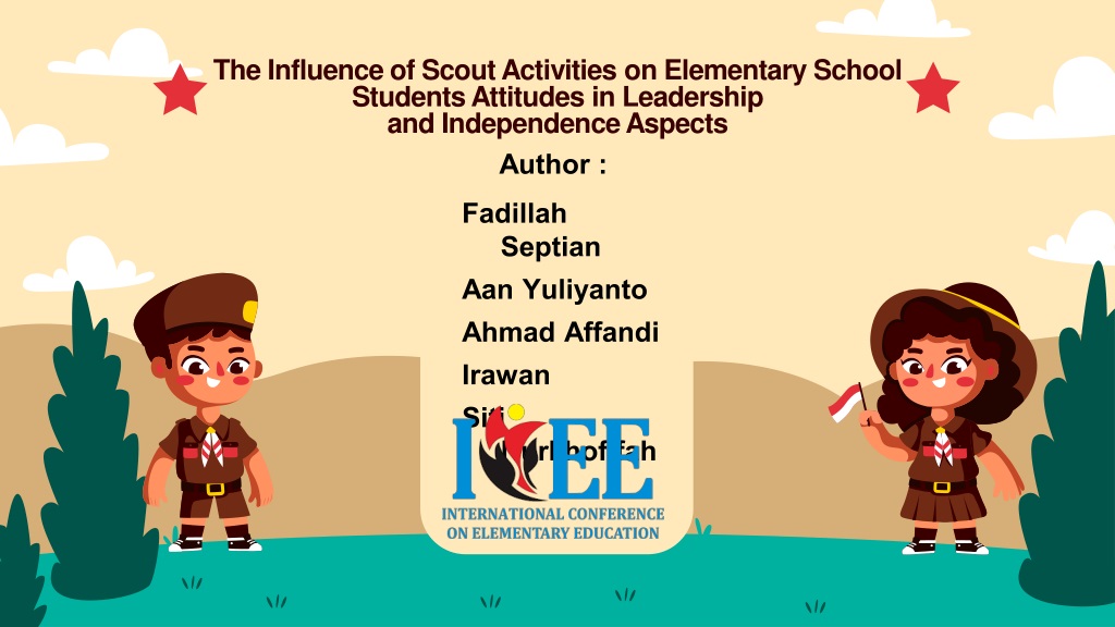 the impact of scout activities on elementary school students leadership and independence attitud