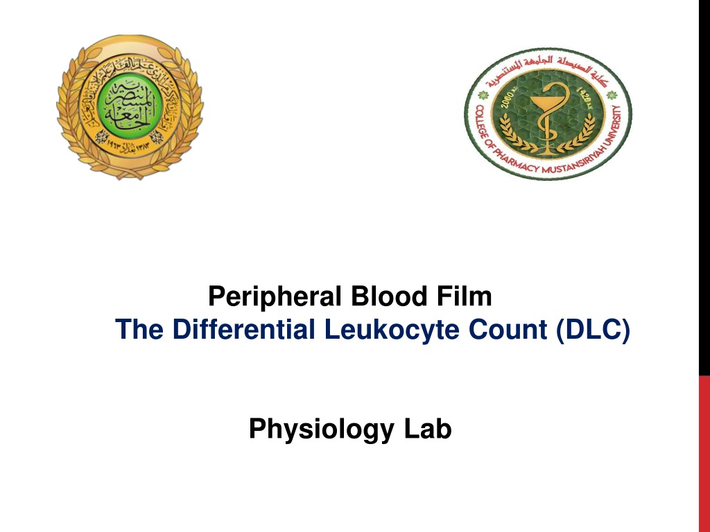 understanding differential leukocyte count from peripheral blood sme