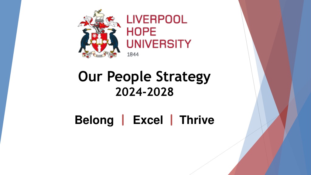 University People Strategy 2024-2028: Fostering Excellence and Inclusion