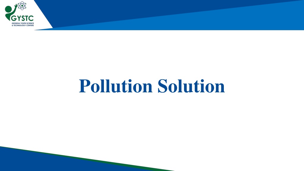 solutions for pollution protecting plants and anima