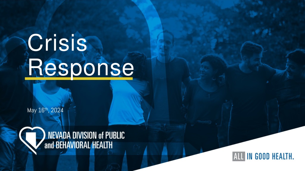 crisis response updates and mobile crisis program needs assessme