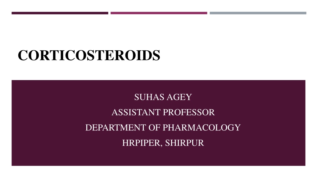 overview of corticosteroids classification biosynthesis and mechanisms of acti