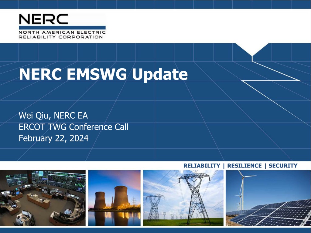 NERC EMSWG Monitoring & Situational Awareness Technical Conference 2024