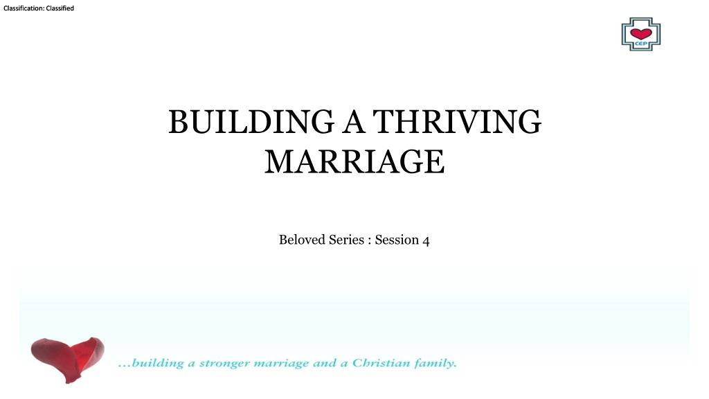 building a thriving marriage beloved series insigh