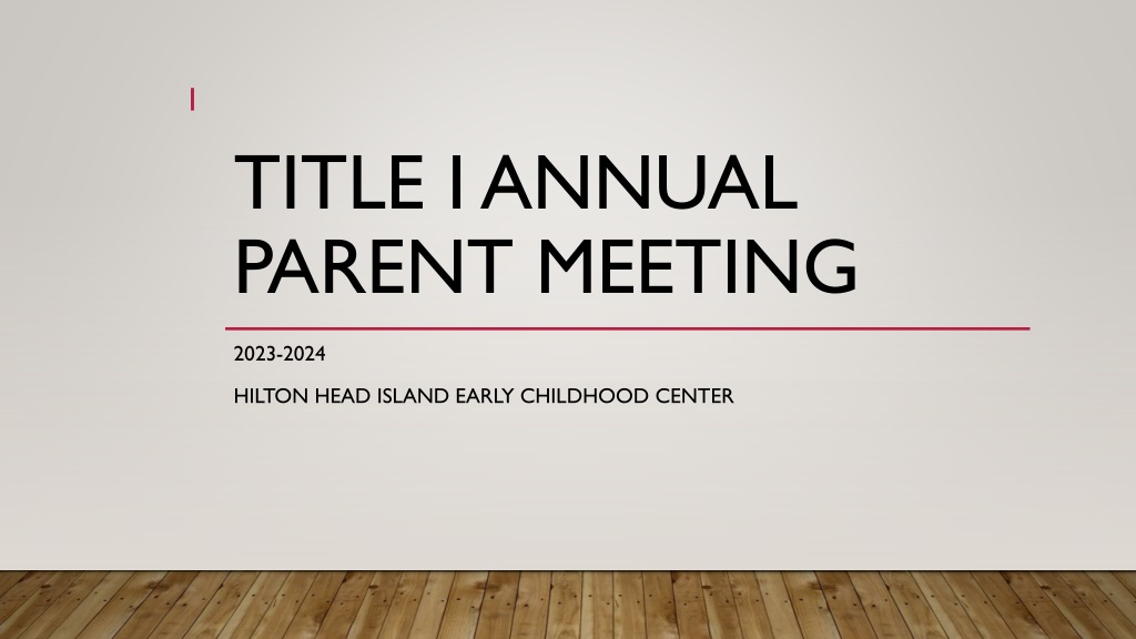 Supporting Education Through Title I Program