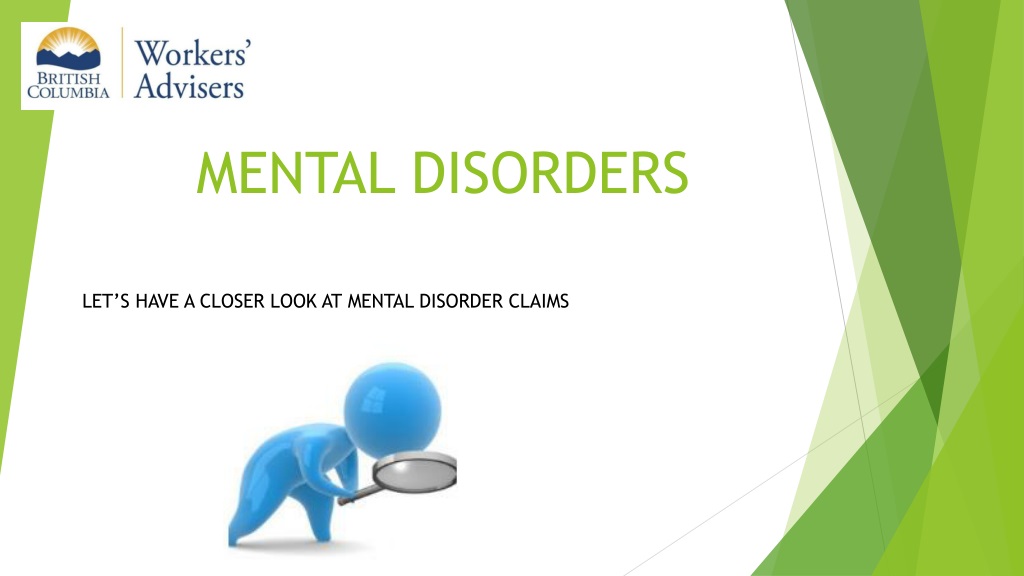 workers compensation act mental disorder claims overvi