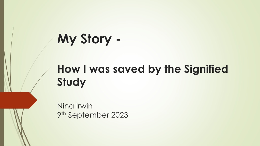 surviving twice how the signified study saved my li