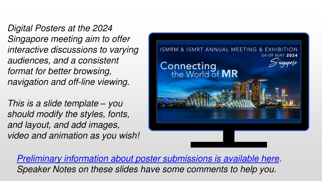 enhancing interactive discussions through consistent design at 2024 singapore meeti