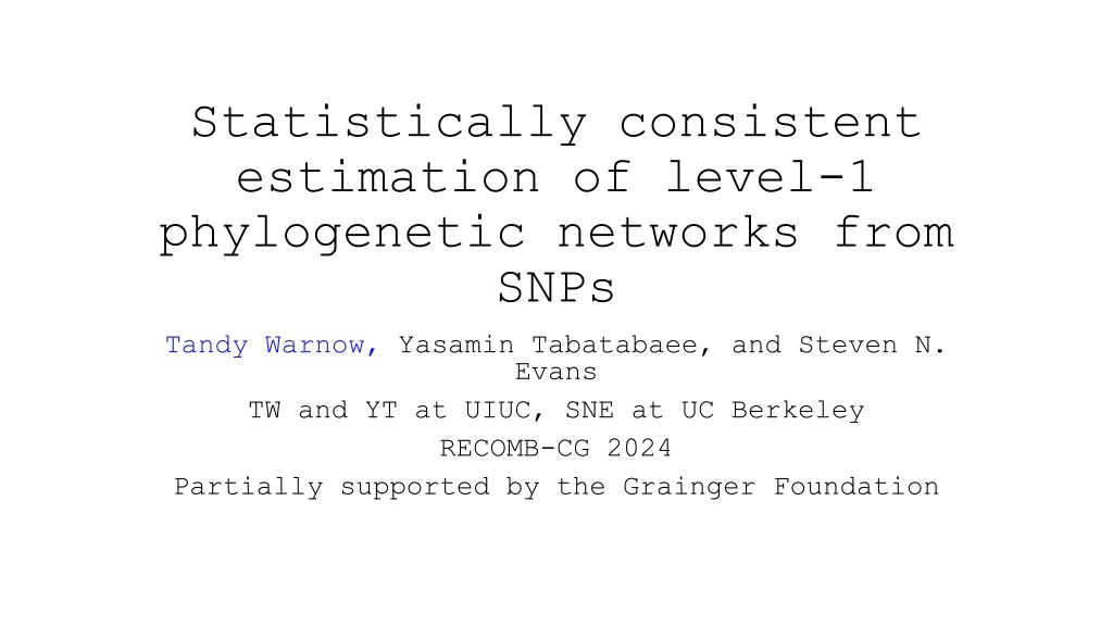 estimating level 1 phylogenetic networks from sn