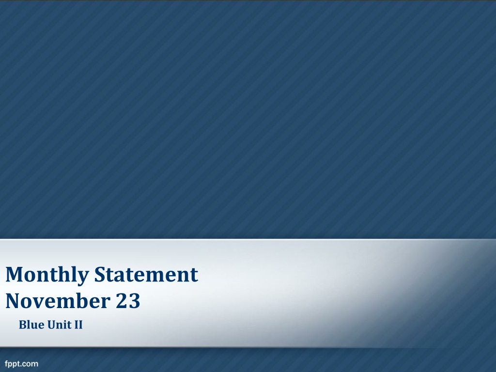 orthopedic services report for novemb