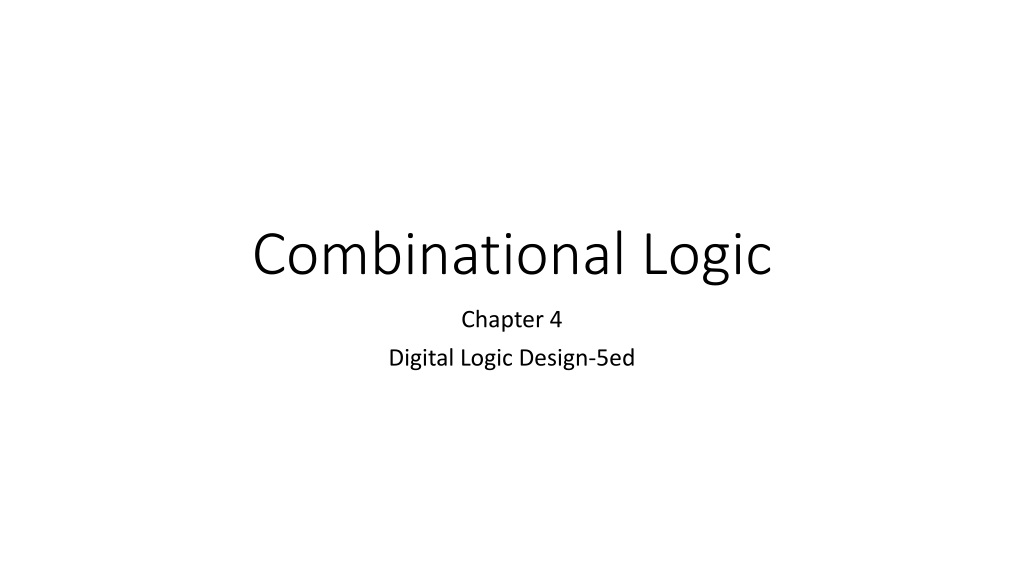 understanding combinational logic in digital circuit desi