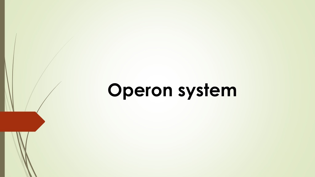 understanding operons lac tryptophan and arabino