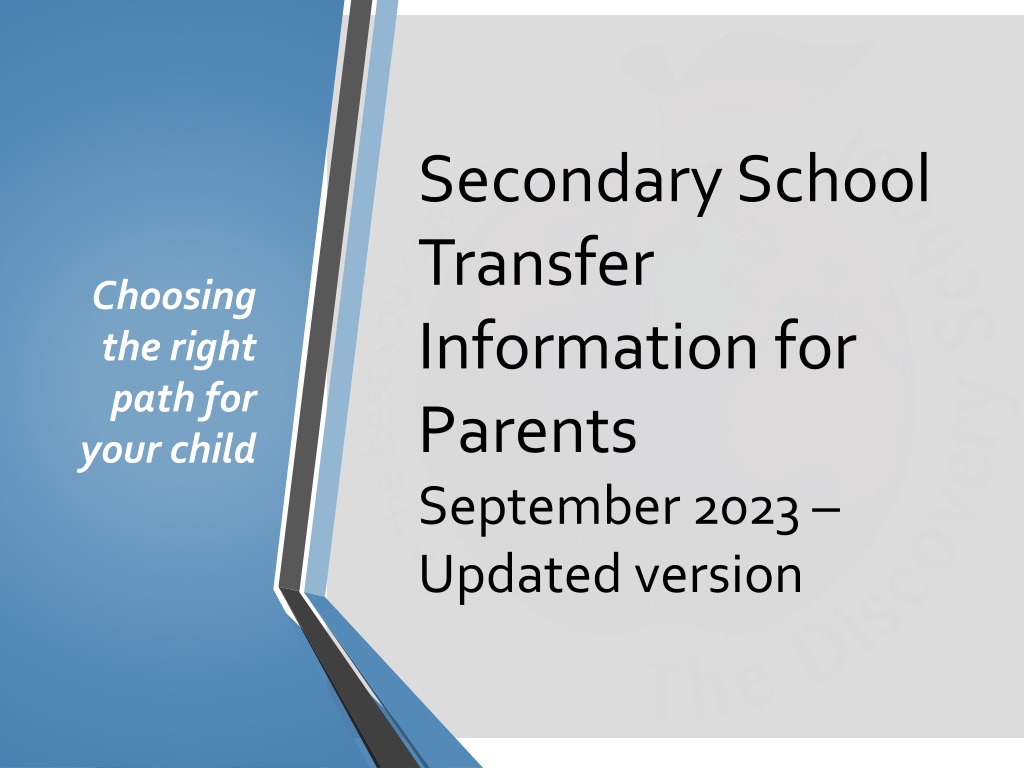 guide for choosing a secondary school for your child in kent september 2023 upda