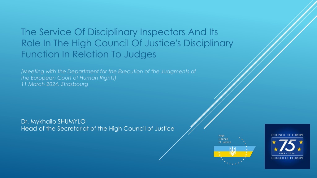 Role of Disciplinary Inspectors in Ensuring Judicial Accountability