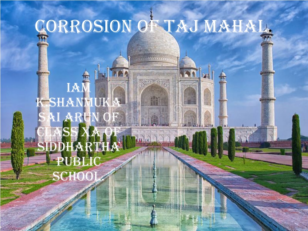 preserving the taj mahal effects of acid rain and protection measur