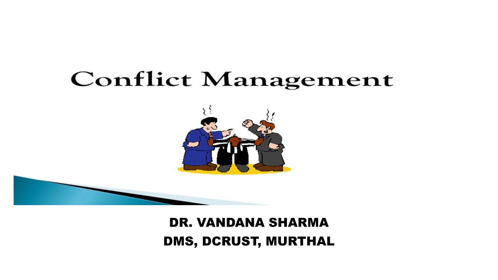 understanding organizational conflict and conflict management strategi