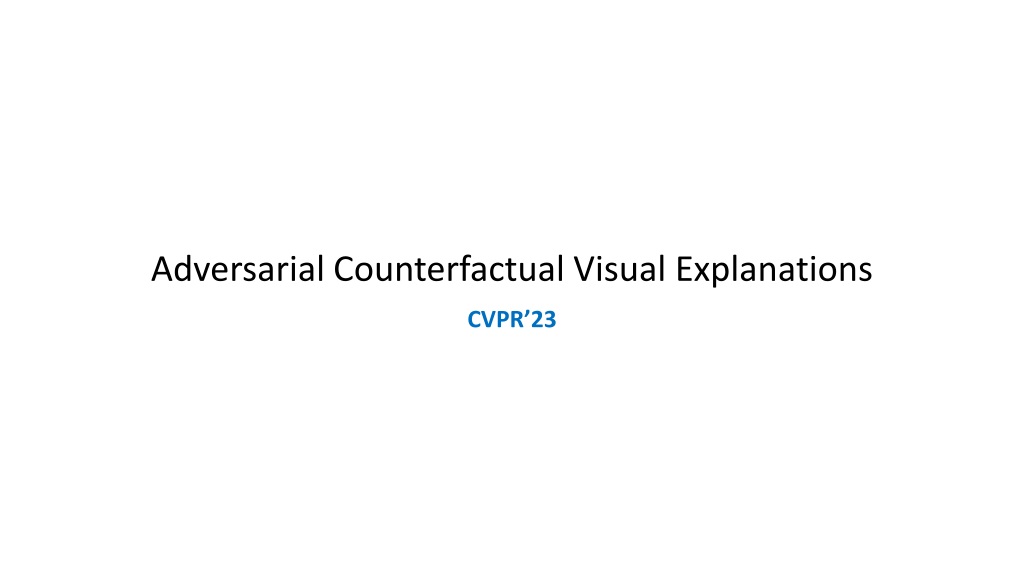 robustifying models with filter techniques for counterfactual explanatio