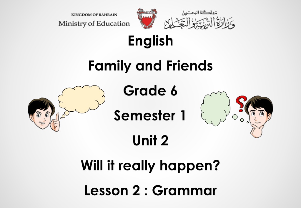 future tense will and won t usage lesson in grade 6 engli