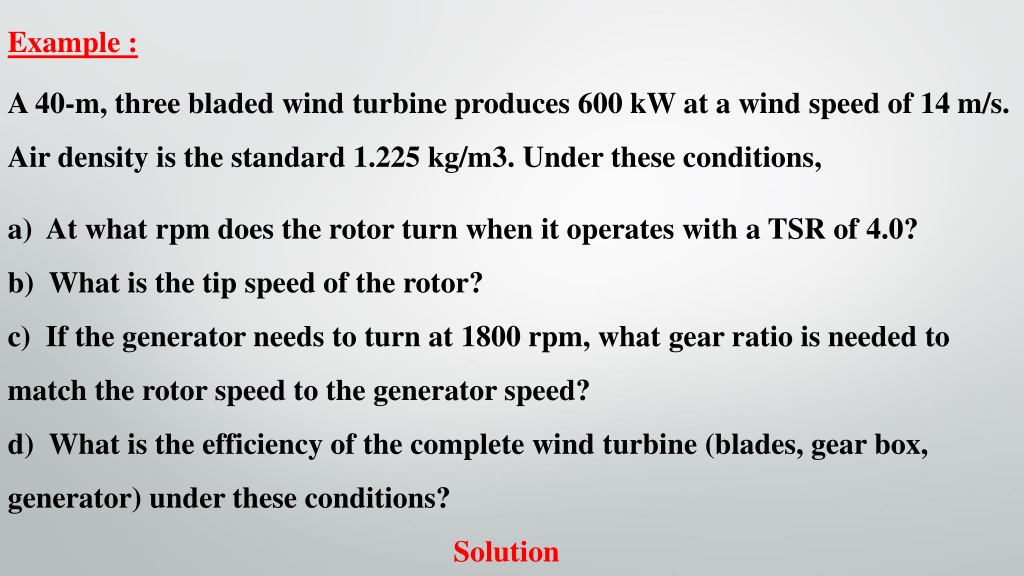 efficiency and performance analysis of wind turbine generato