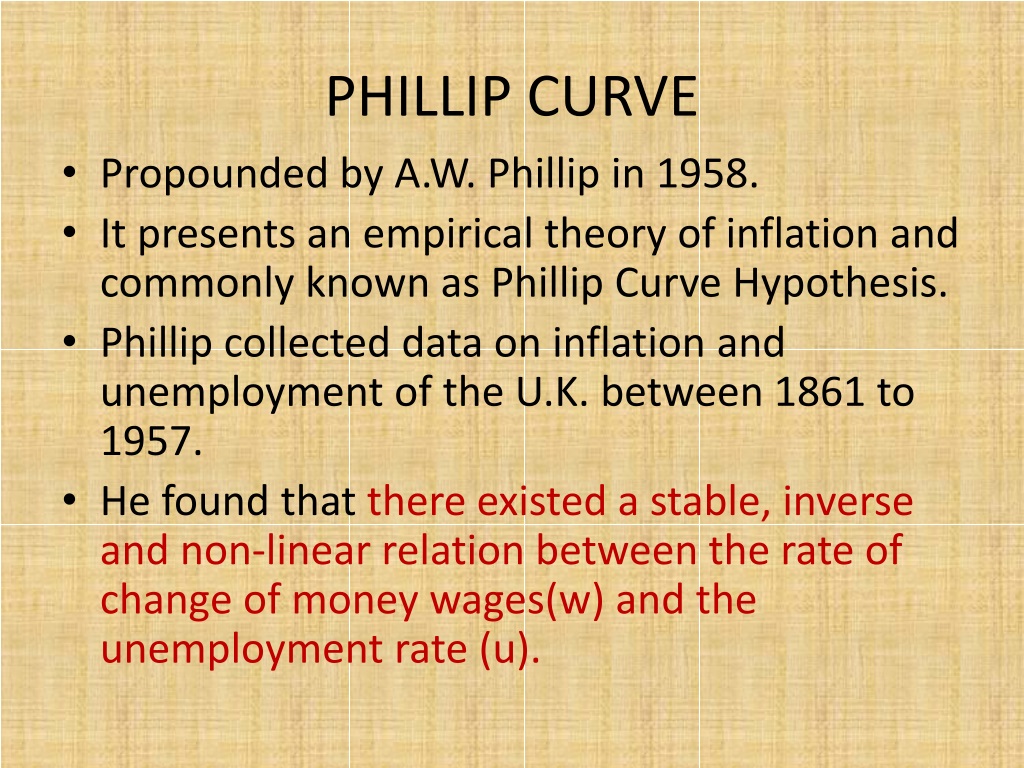 Understanding the Phillips Curve: Inflation and Unemployment Relationship