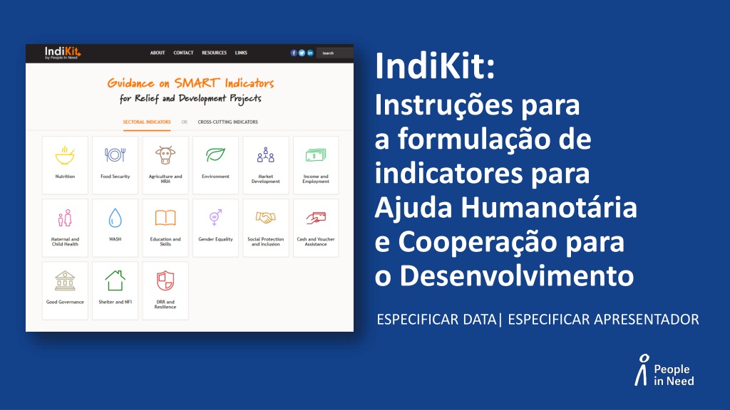 indikit guidance on humanitarian development indicato