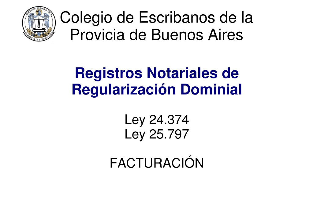 guidelines for notarial billing procedures in buenos aires provin