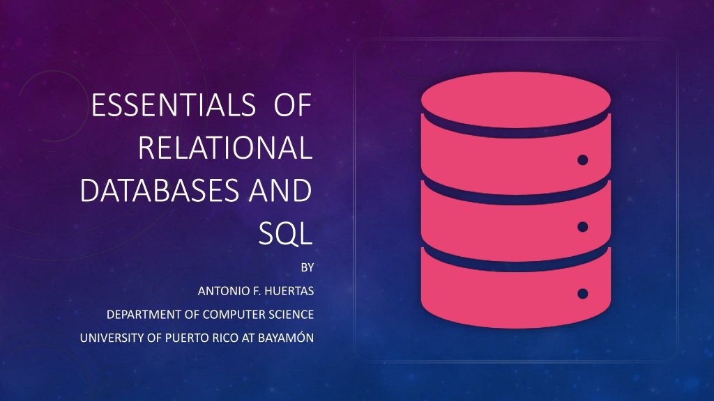 Ppt Fundamentals Of Relational Databases And Sql Powerpoint Presentation Id 13249793