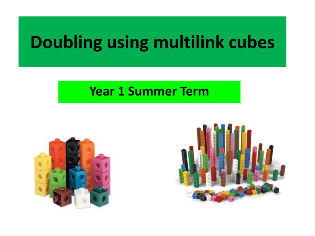 Doubling Towers with Multilink Cubes