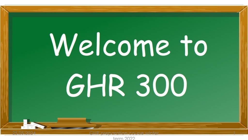 PPT - GHR 300 English - Teacher Preparation Course Overview PowerPoint ...