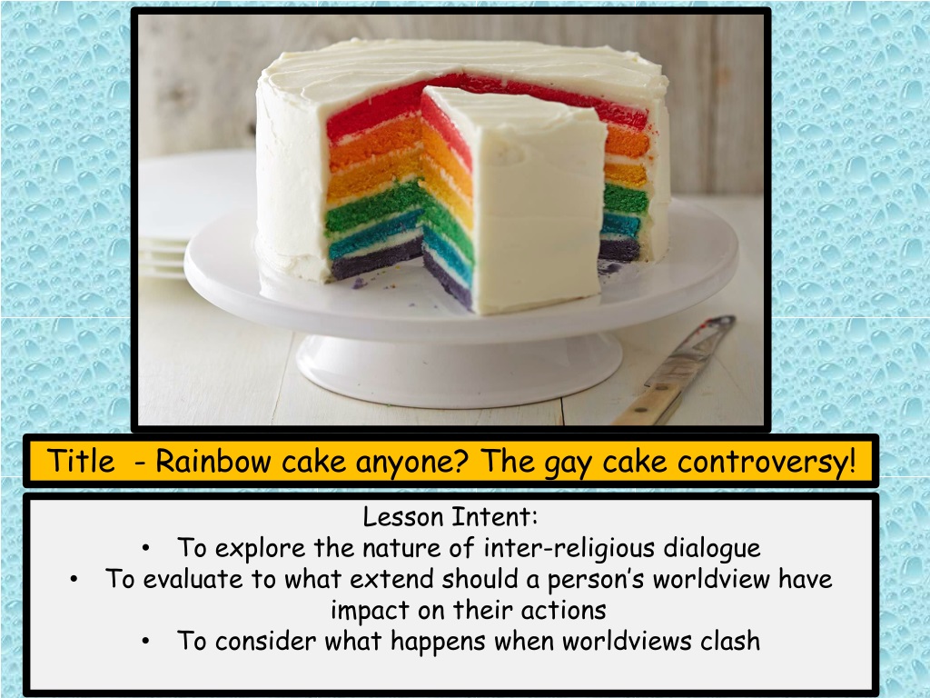 PPT - Rainbow Cake Controversy: Exploring Inter-Religious Dialogue 