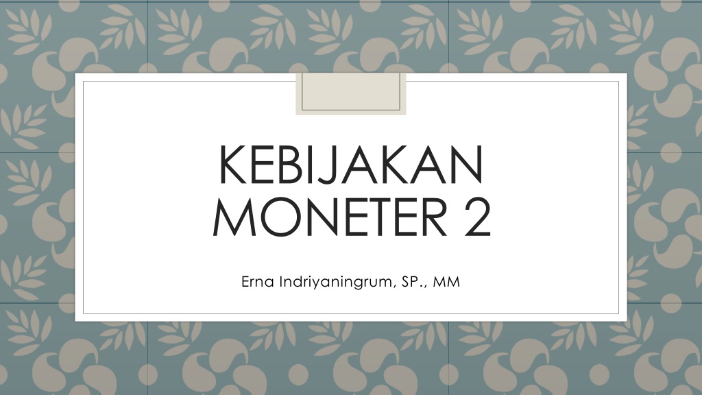 understanding redenomination and e money in monetary poli