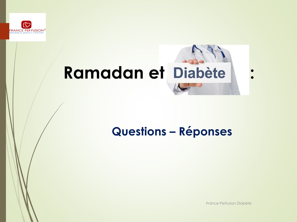 PPT - Managing Diabetes During Ramadan: Tips and Guidelines for a ...