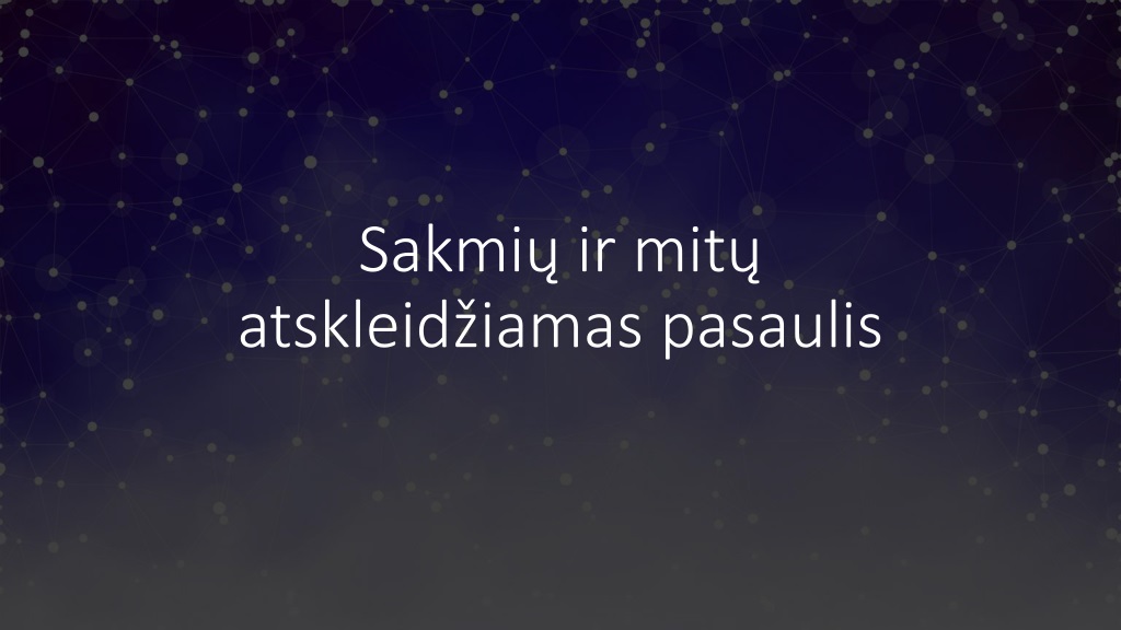 Exploring the World of Myths and Legends in Lithuanian Folklore