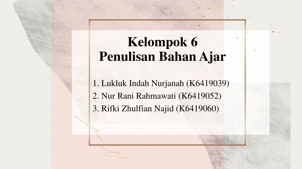 PPT - Jenis Bahan Ajar dan Pengelompokkannya Berdasarkan Cara Kerja ...