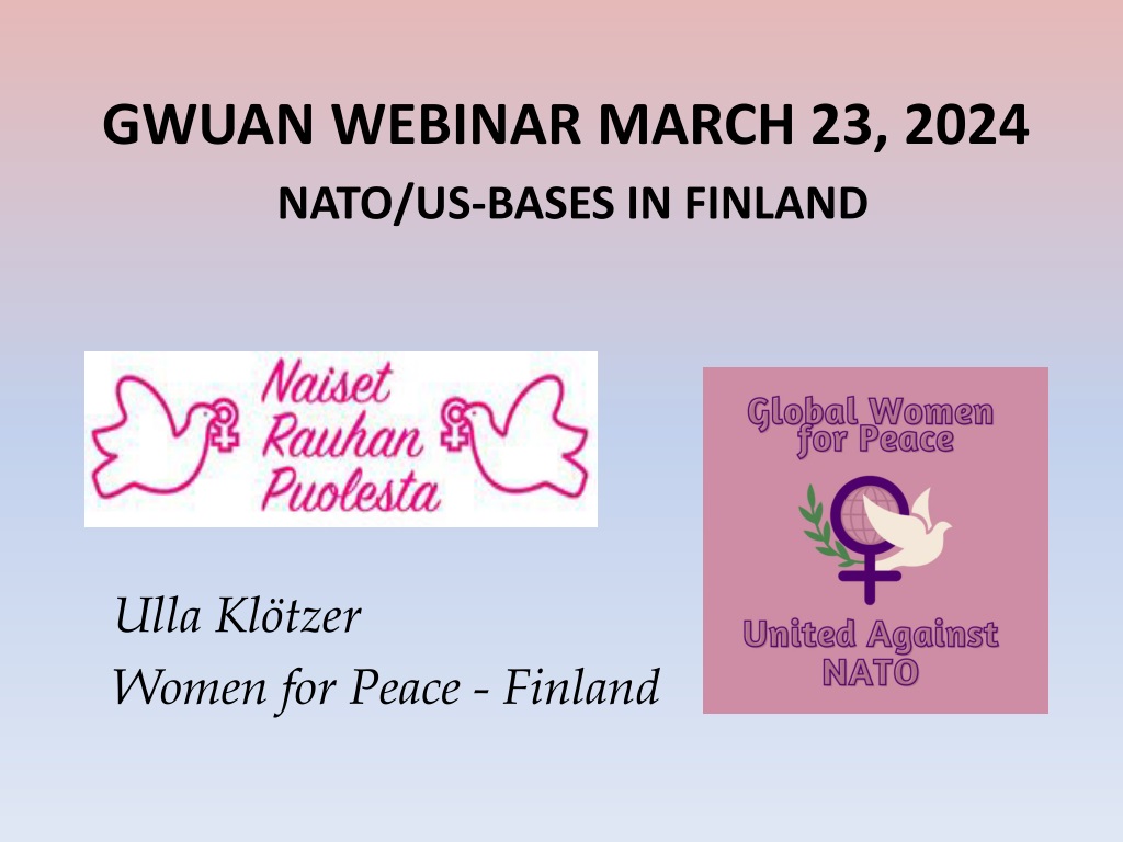 NATO Expansion and US Bases in Finland: Implications and Controversies