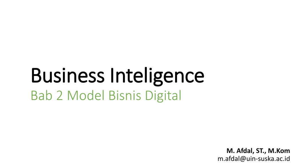 understanding digital business models and innovati