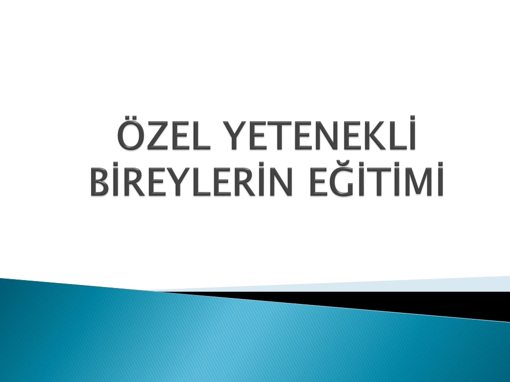 identification and education of gifted children methods and consideratio